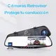 2 Cámaras Retrovisor Frente Y Trasera Graba Nocturna